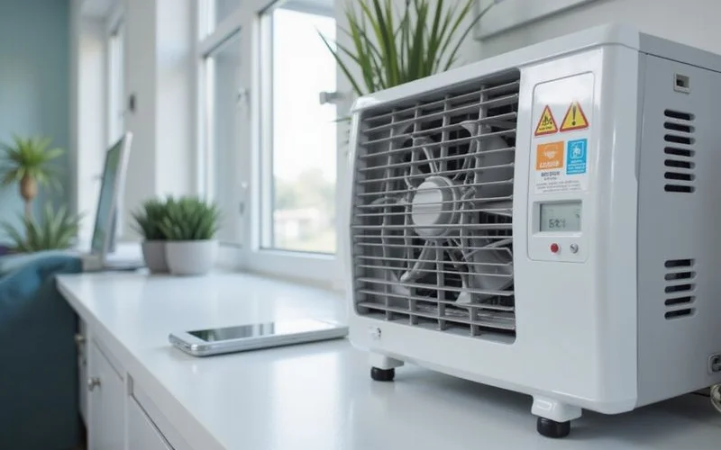 Aircon showing warning signs needing repair