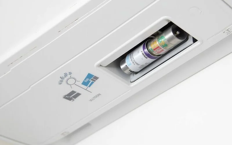 Aircon thermistor sensor location diagram
