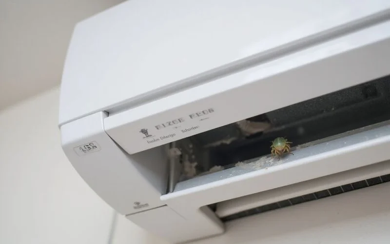 Common pests found inside Singapore aircon units