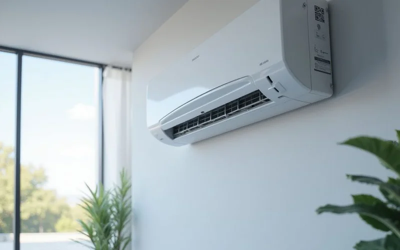 Thermistor location inside aircon indoor unit