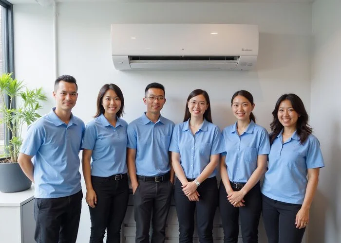 Billy Aircon team of professional technicians